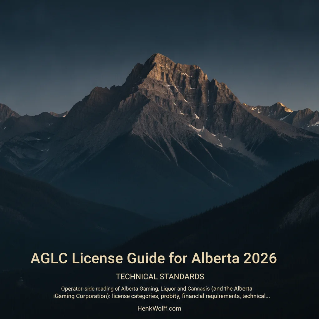 Majestic Canadian Rockies in Alberta at twilight with golden light on peaks and deep valleys.
