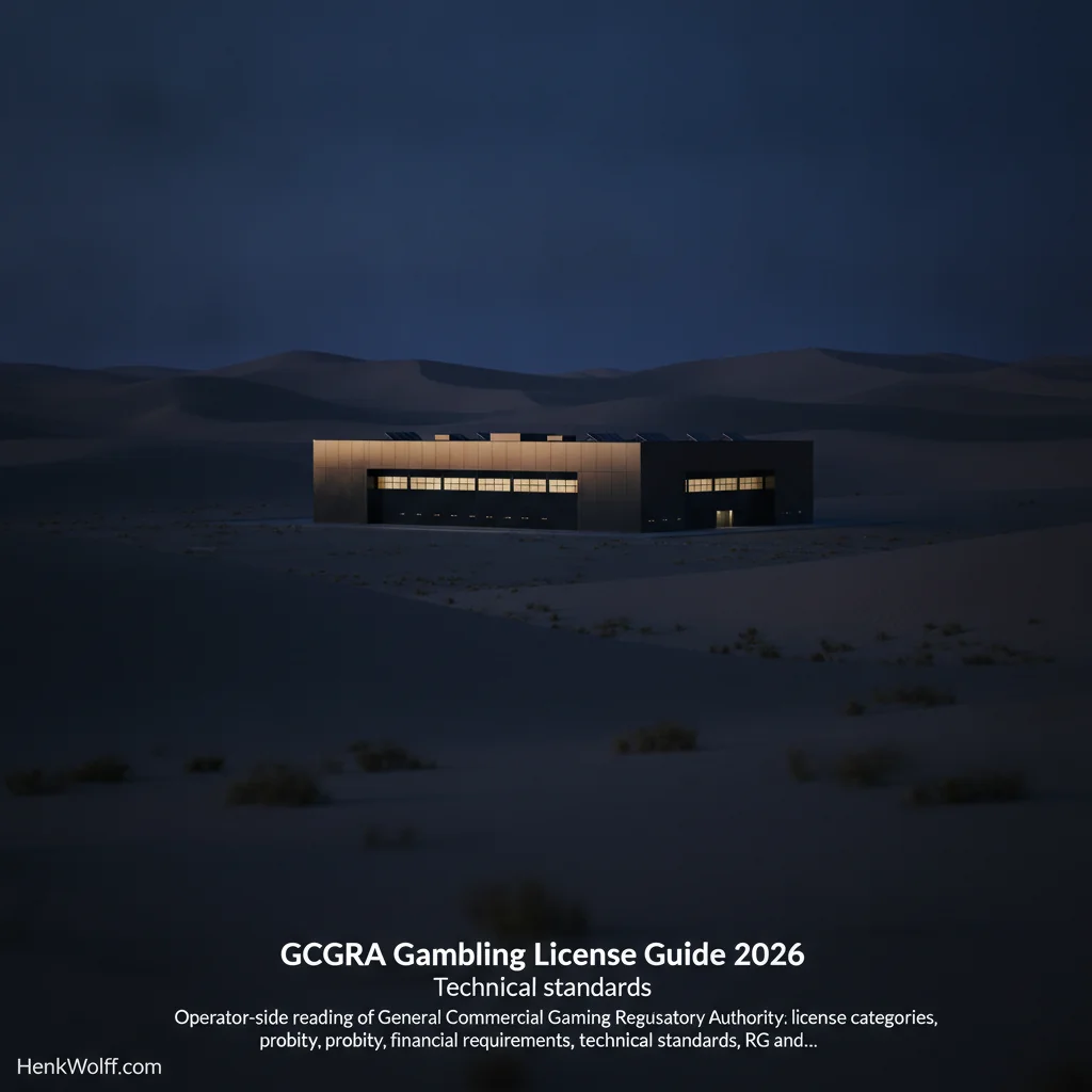 Modern data center building in the UAE desert at twilight, symbolizing technical standards.