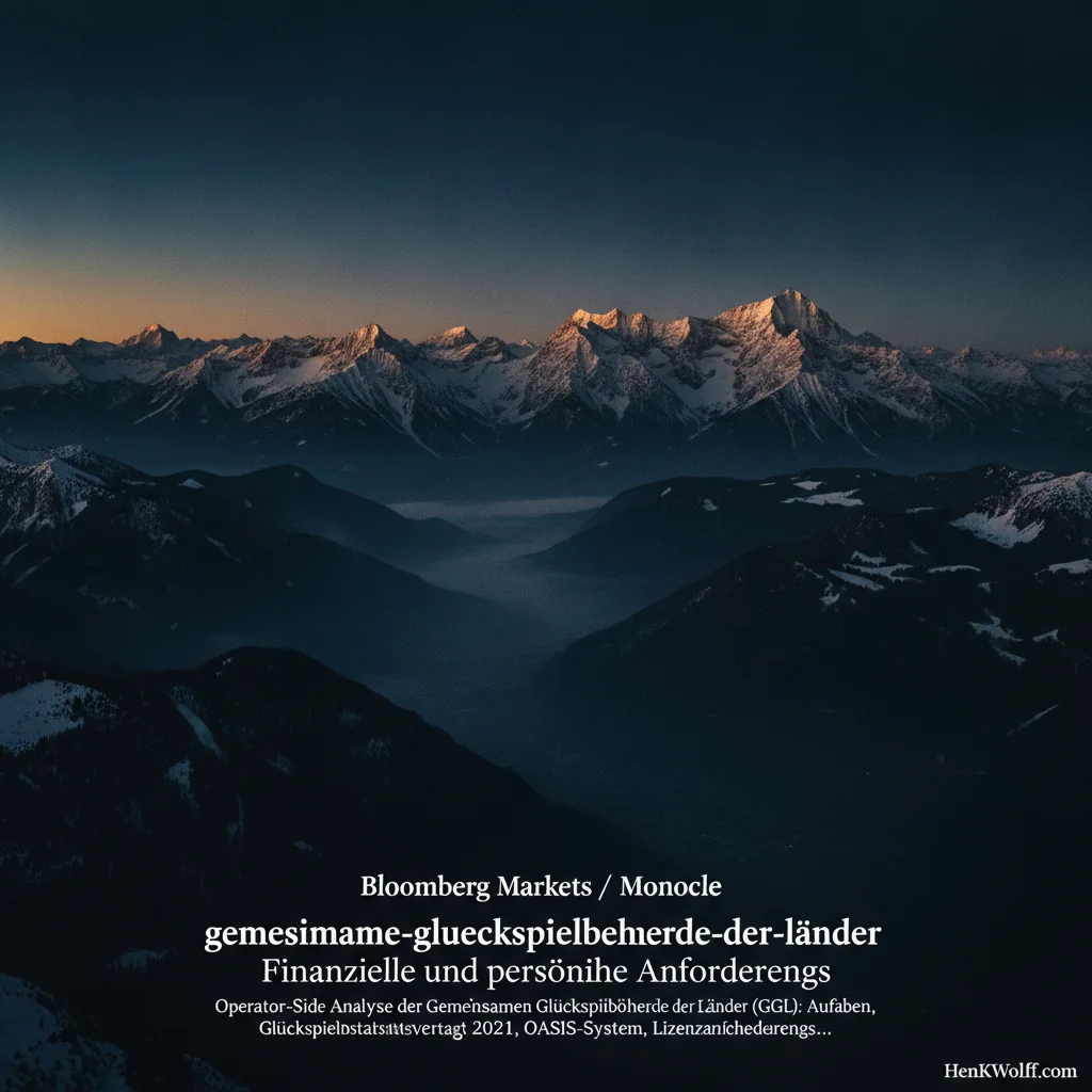 Bavarian Alps at twilight, snow-dusted peaks and deep valleys in blue hour light