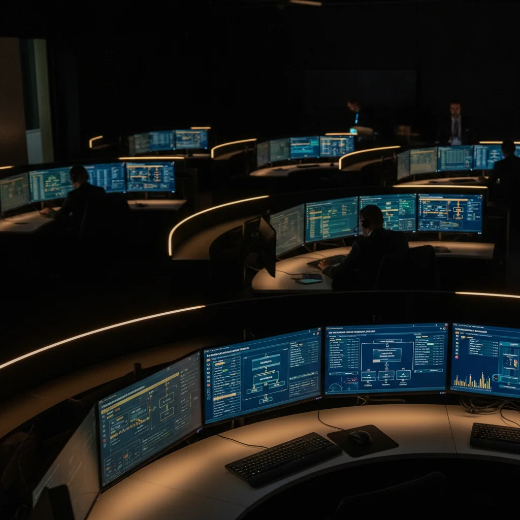 Modern iGaming operations centre in Germany monitoring player data