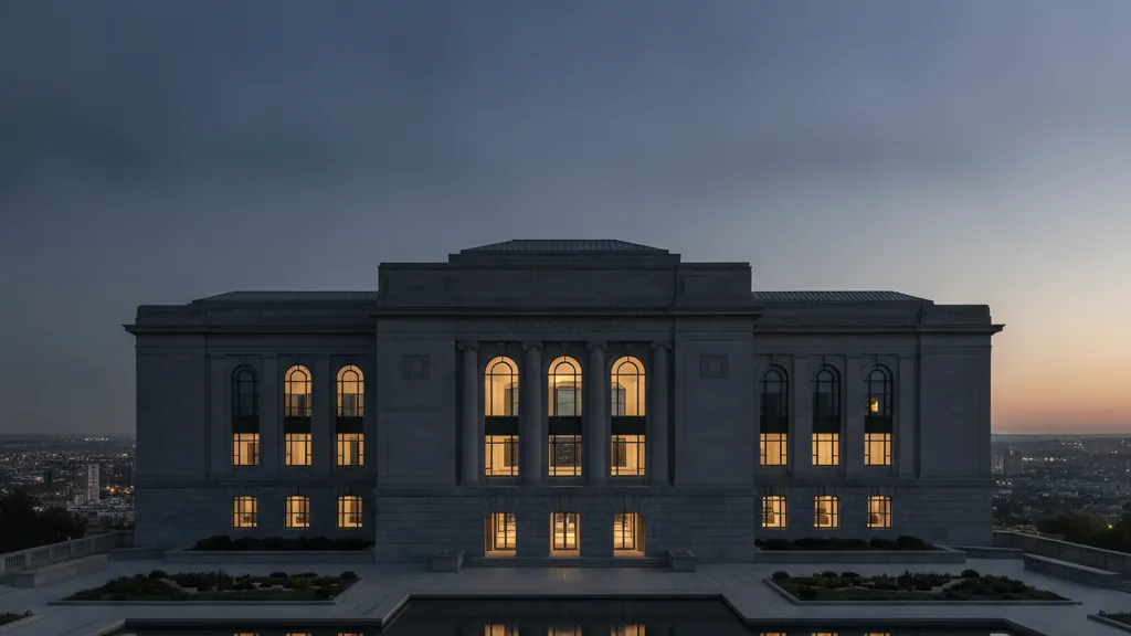 Regulator-grade building representing the topic - In-house versus outsourced: where each fits