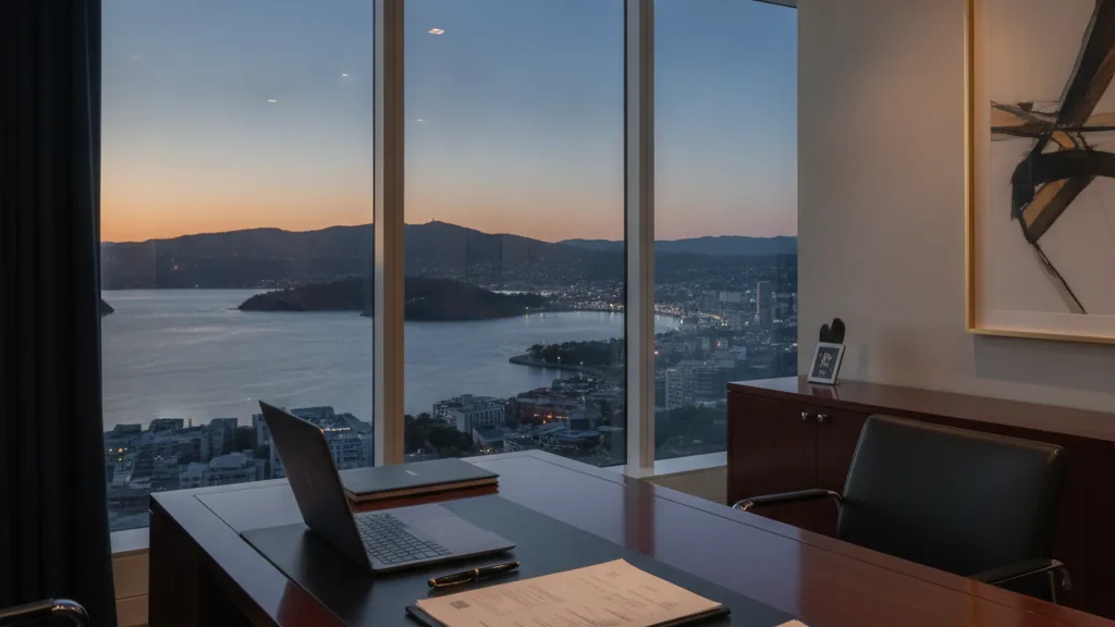 Corporate finance office representing capital requirements - Financial requirements