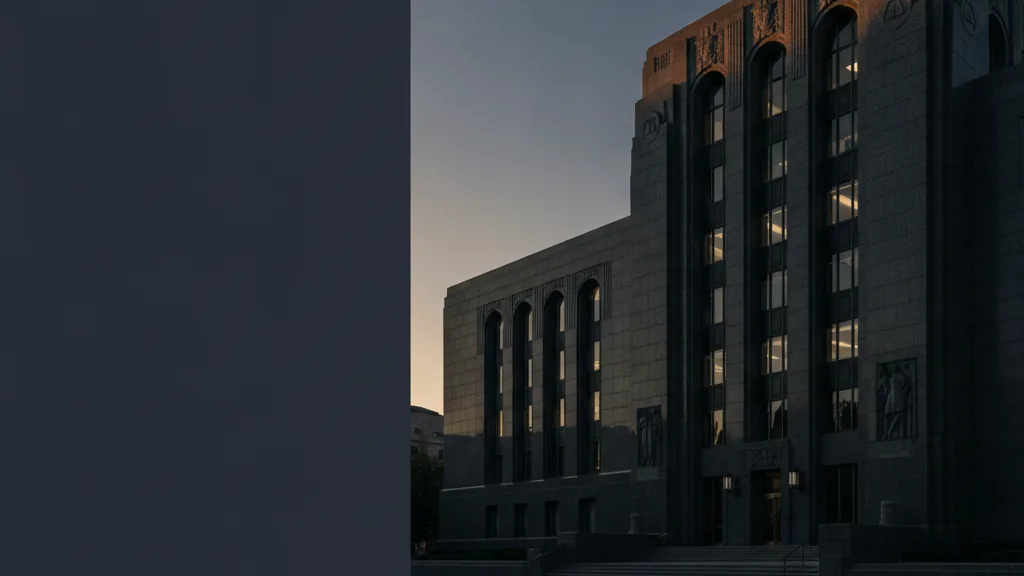 Regulator-grade building representing the topic - O ecossistema B2B