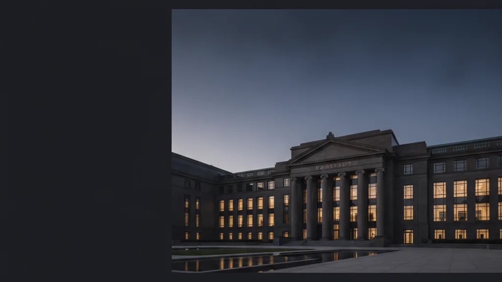 Regulator-grade building representing the topic - O modelo econômico