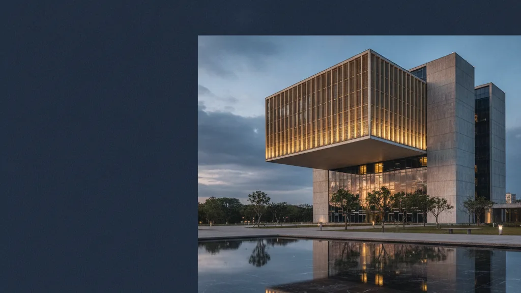 Regulator-grade building representing the topic - Regulamentação no Brasil em 2026