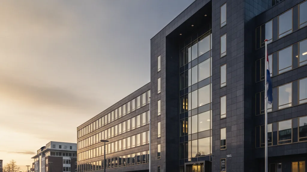 Regulator-grade building representing the topic - De toezichthouder: Kansspelautoriteit (KSA)