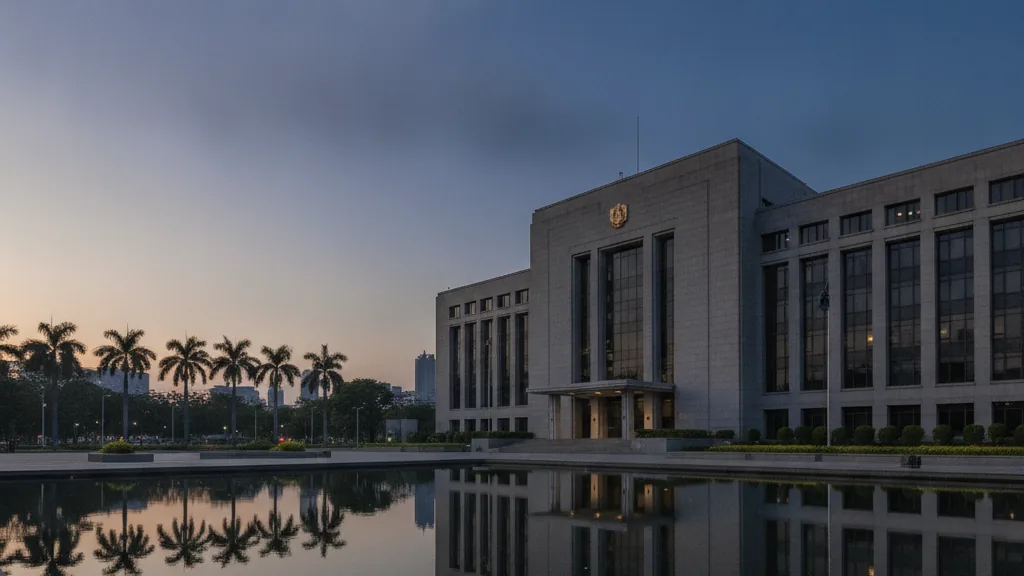 Regulator-grade building representing the topic - The POGO reset of 2024-2025
