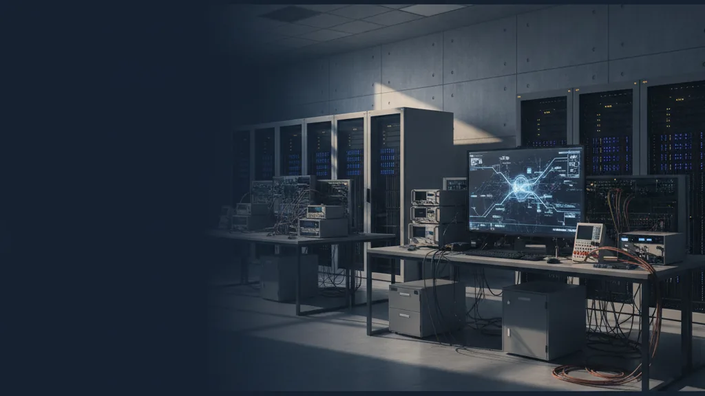 Technical certification lab representing testing and standards - Technical standards