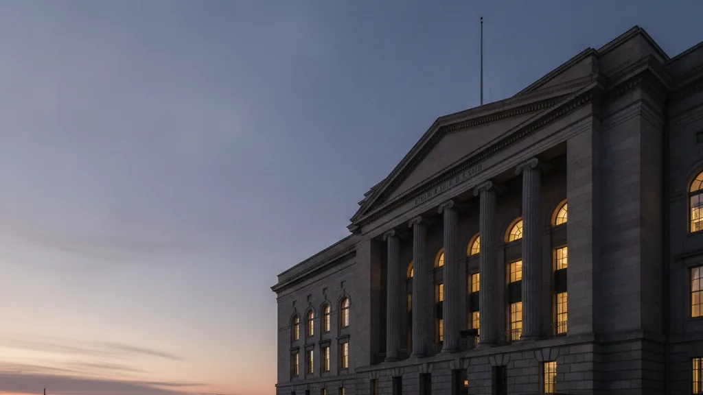 Regulator-grade building representing the topic - 1. Credit card restrictions are spreading