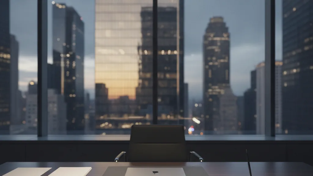 Corporate finance office representing capital requirements - Financial requirements