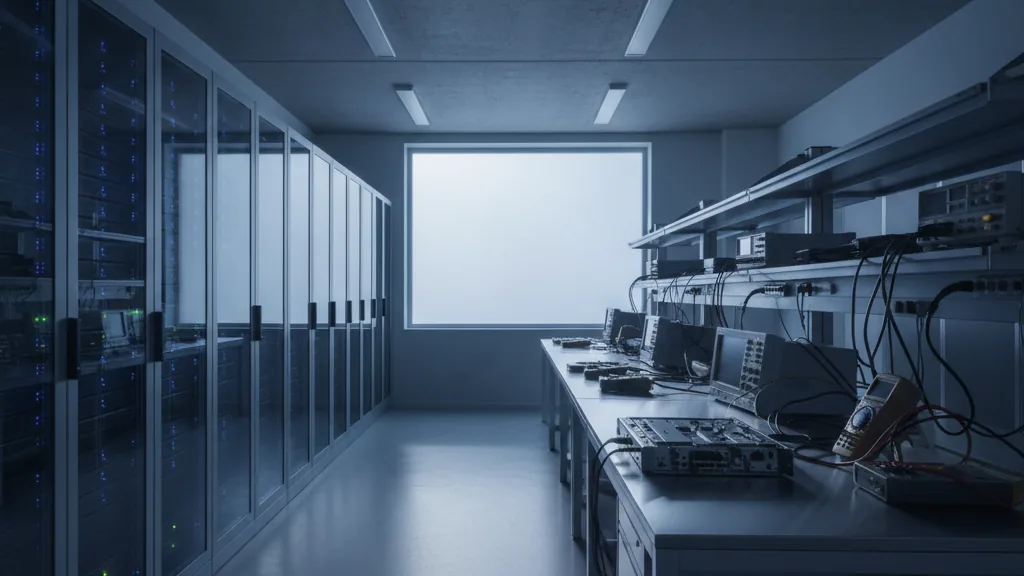 Technical certification lab representing testing and standards - Technical standards