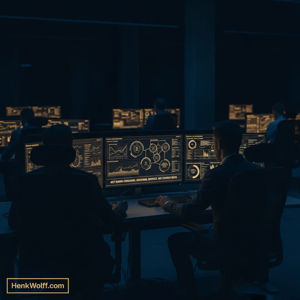 iGaming operations centre with screens displaying payment and CRM data