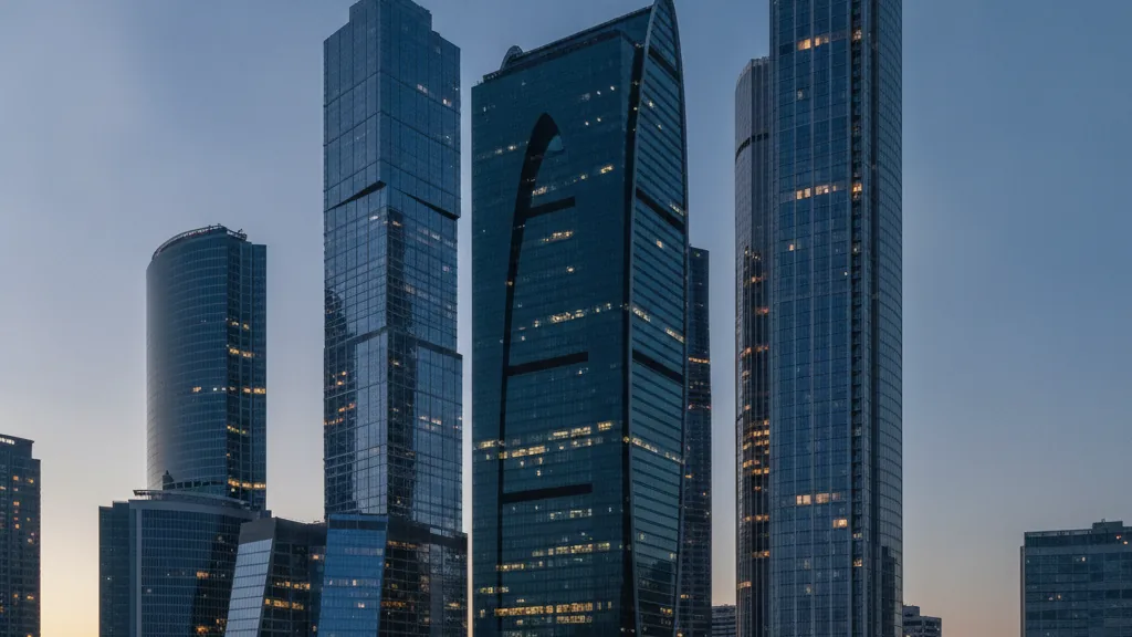 City skyline representing market scale and opportunity - The market roles