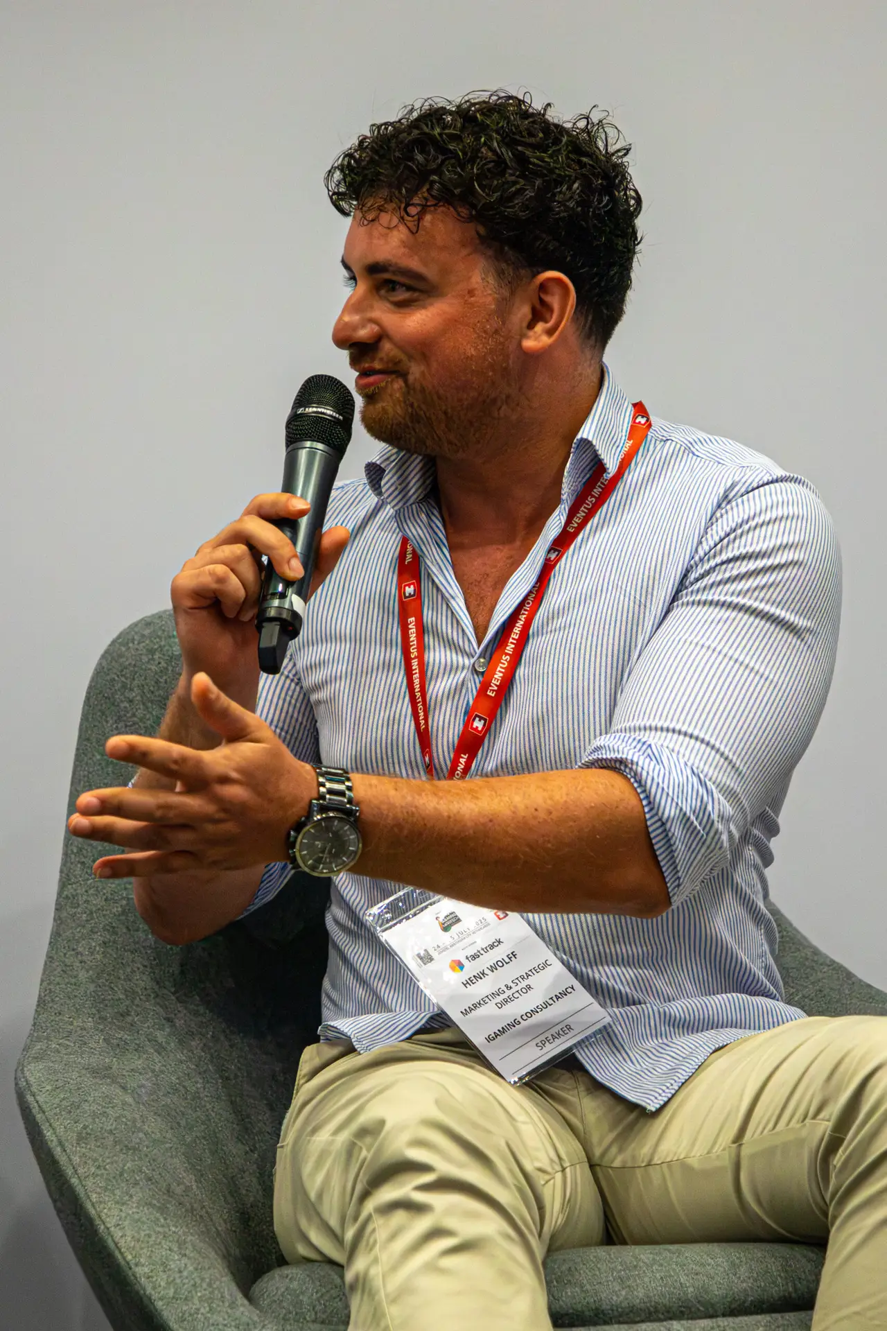 Henk Wolff igaming Martech panel member Amsterdam