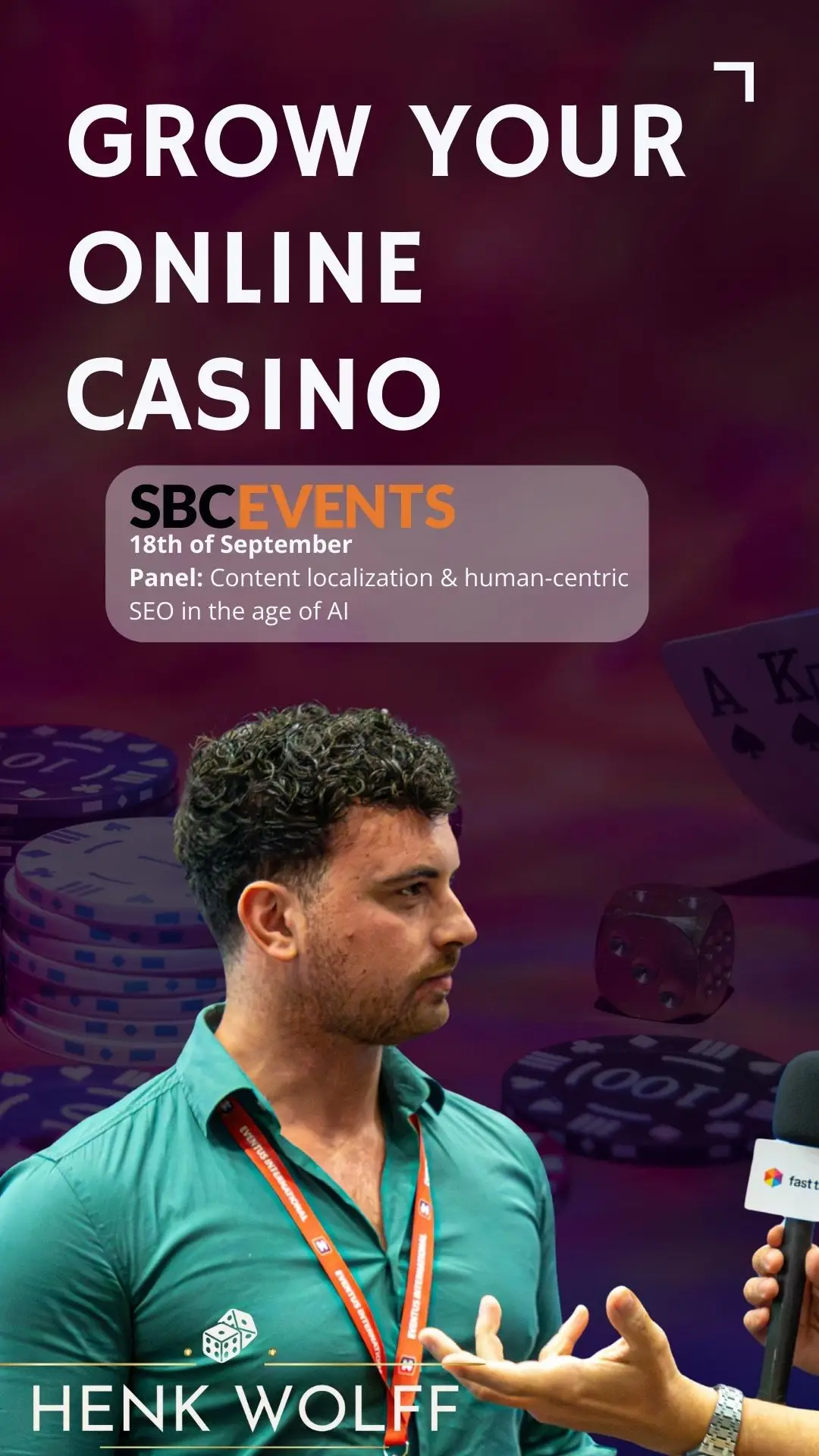 Grow your online casino - Henk Wolff - SBC Lisbon panel